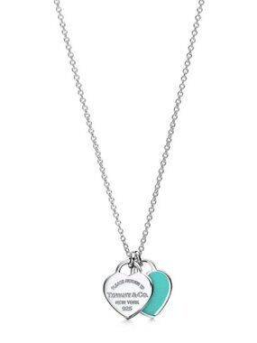 Return to Tiffany® Mini Double Heart Tag Pendant